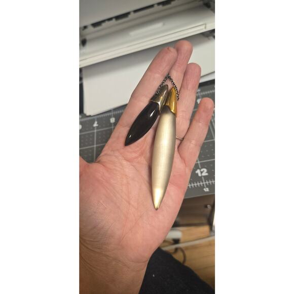 Alexis Bittar signed necklace 16" - Picture 6 of 7